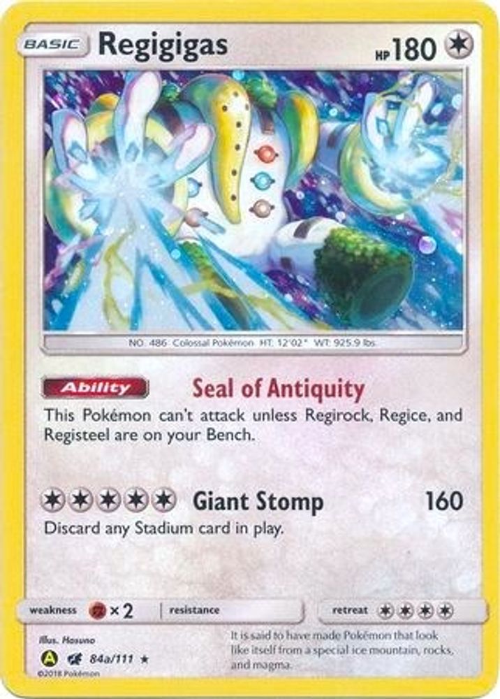 Regigigas — Alternate Art Promos #84a/236