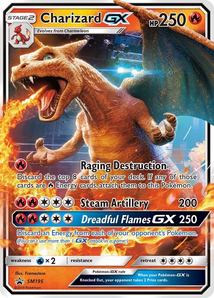 Kortet Charizard GX