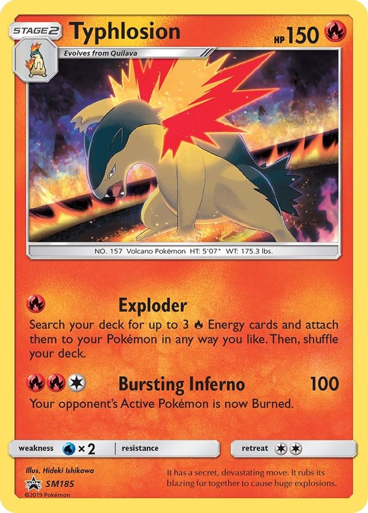 Kortet Typhlosion