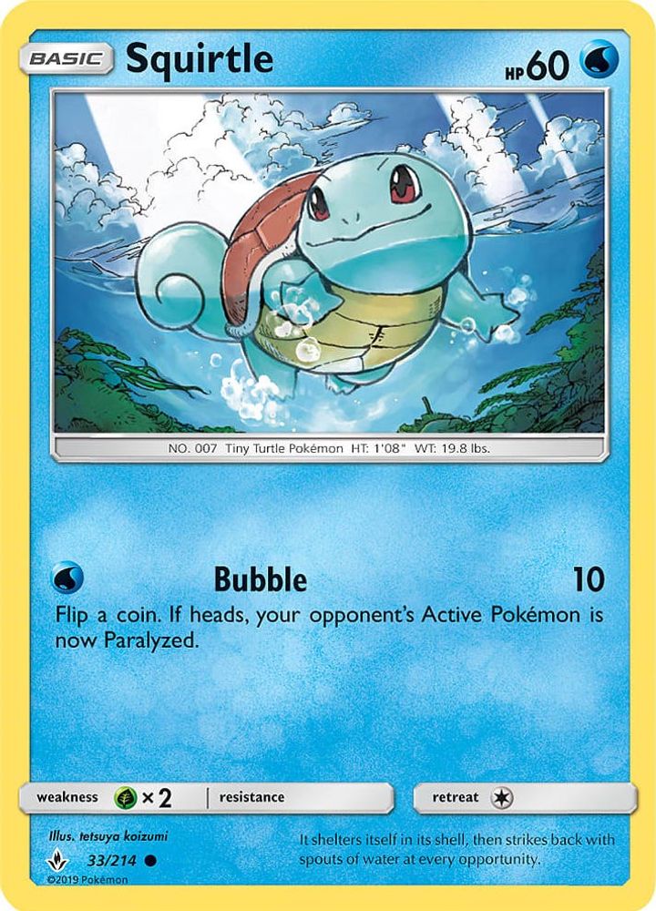Squirtle — Blister Exclusives #33/264
