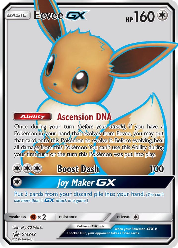Kortet Eevee GX
