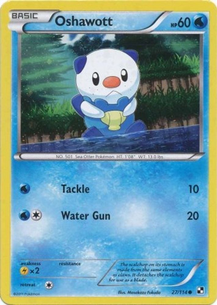 Oshawott — Alternate Art Promos #27/236