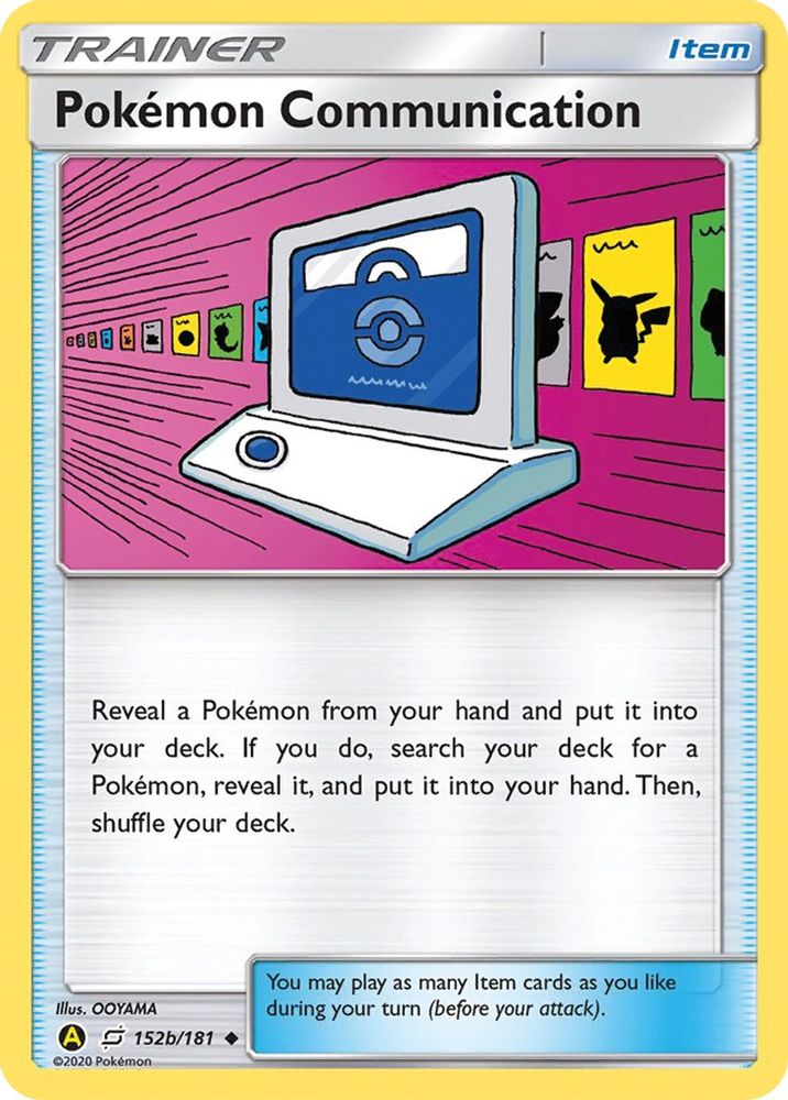 Pokemon Communication — Alternate Art Promos #152b/236