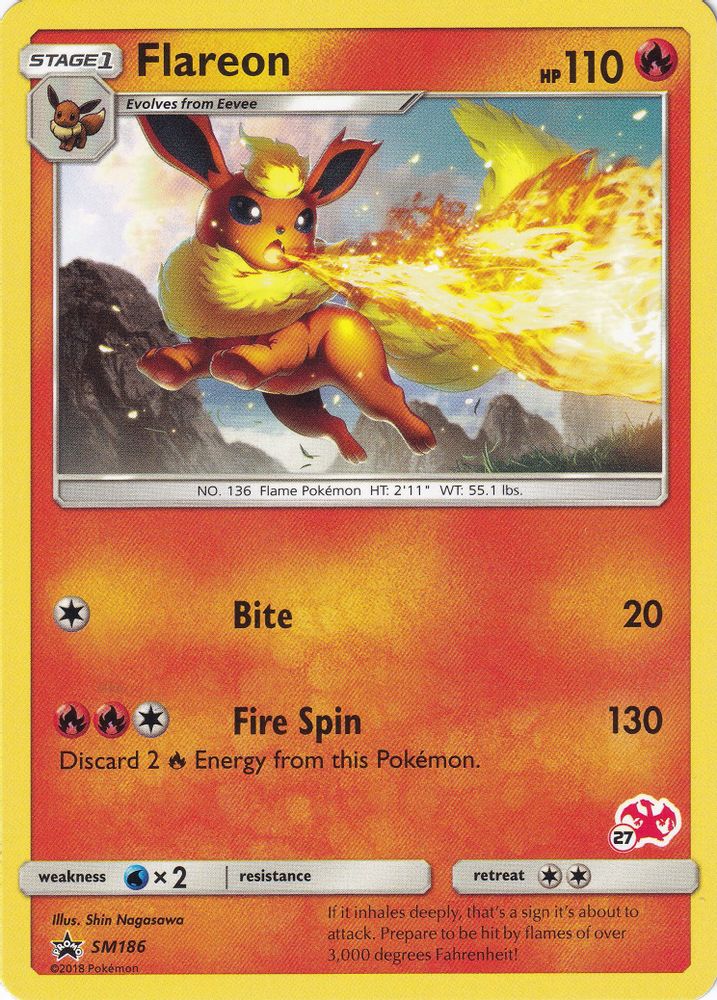 Flareon — Battle Academy #SM186/236