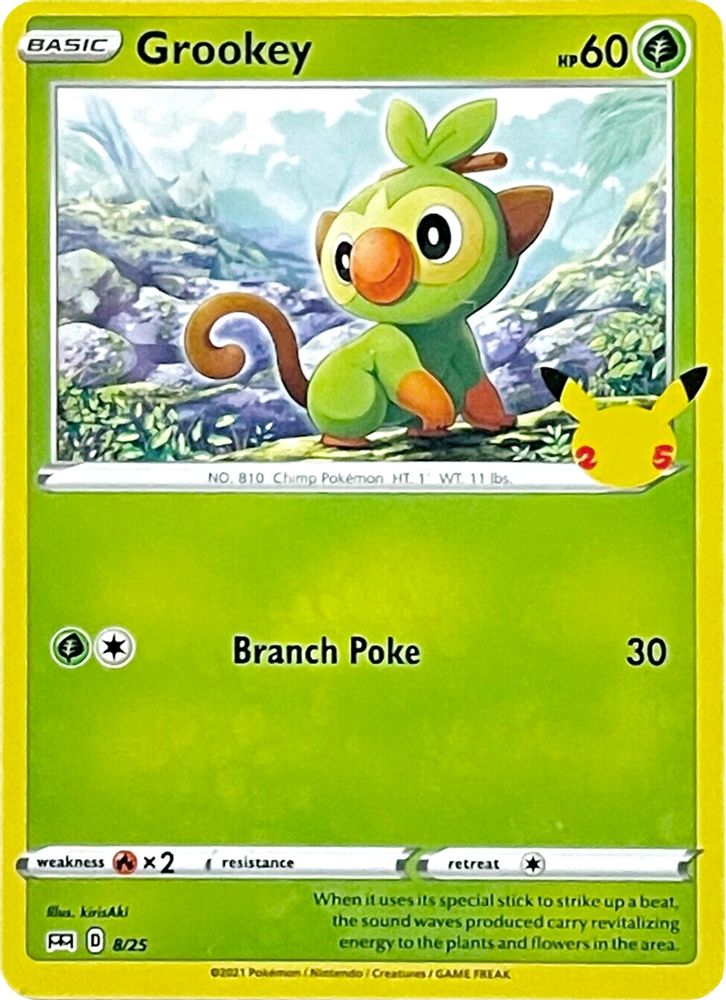 Kortet Grookey