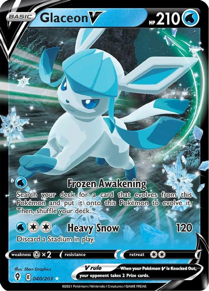 Kortet Glaceon V