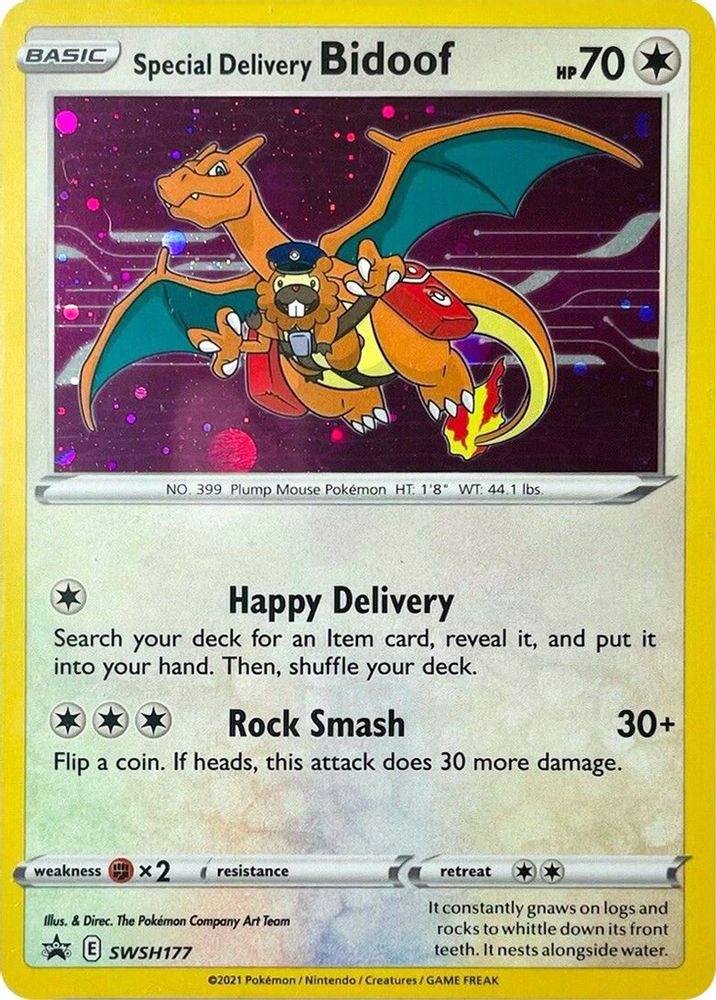 Kortet Special Delivery Bidoof