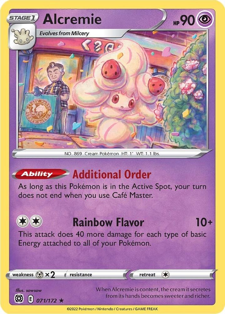 Kortet Alcremie