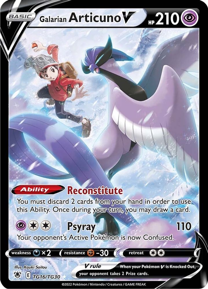 Kortet Galarian Articuno V