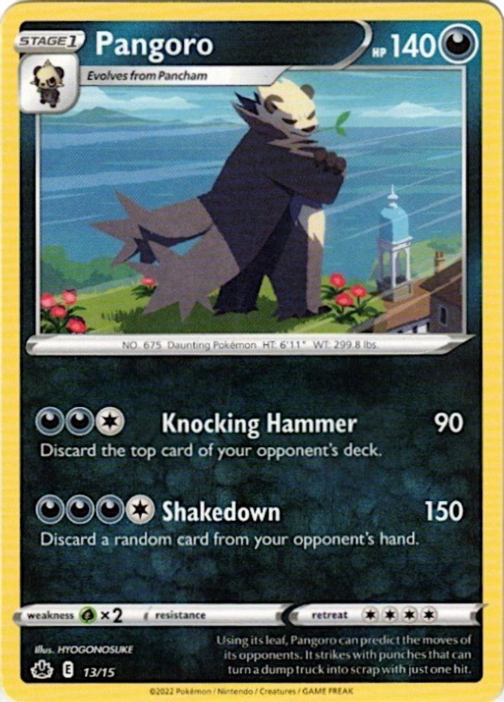 Kortet Pangoro
