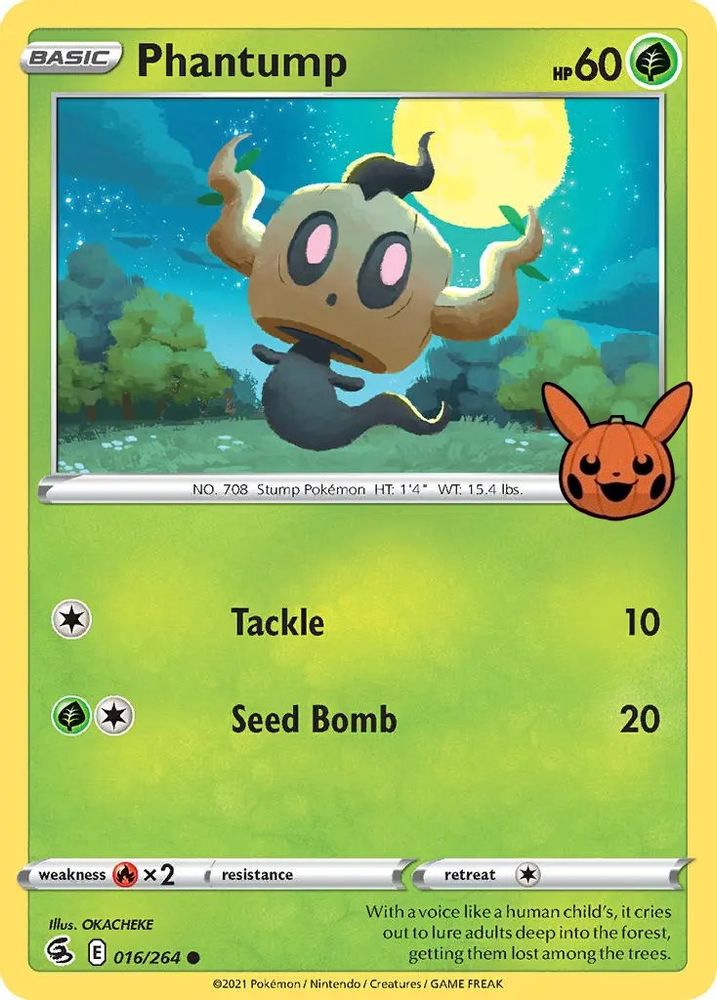 Phantump — Trick or Trade BOOster Bundle #16/264