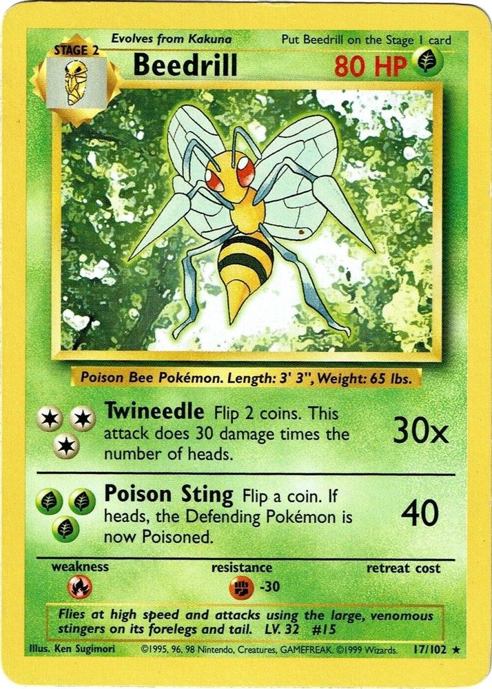 Kortet Beedrill
