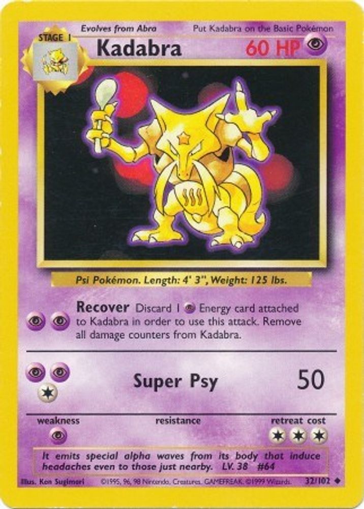 Kortet Kadabra