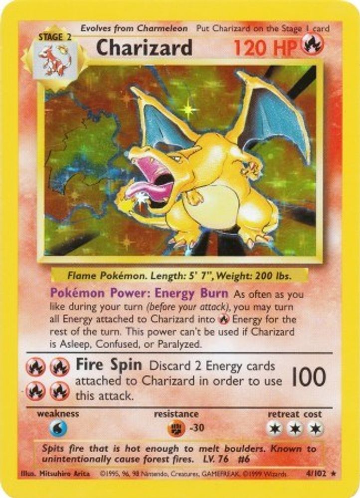 Kortet Charizard