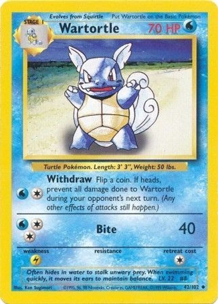 Kortet Wartortle