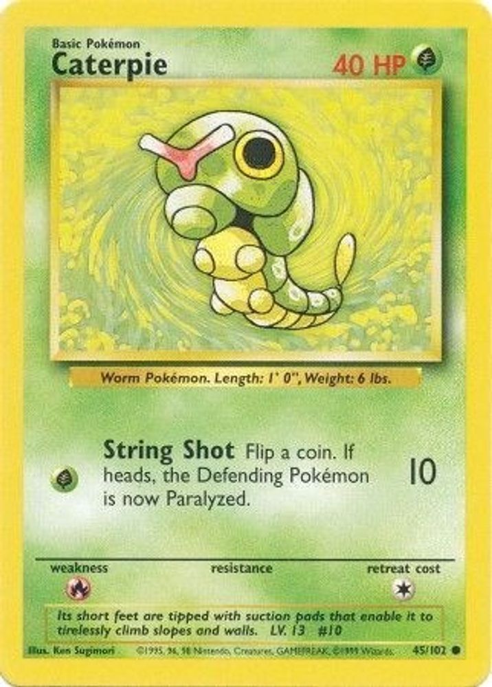 Kortet Caterpie