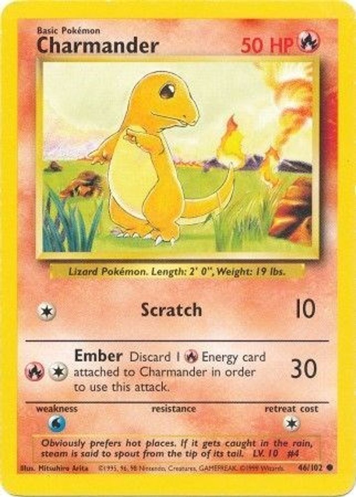 Kortet Charmander