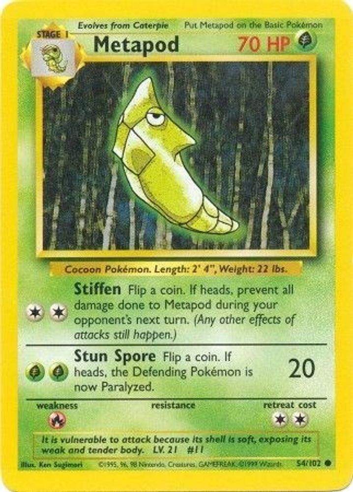 Kortet Metapod