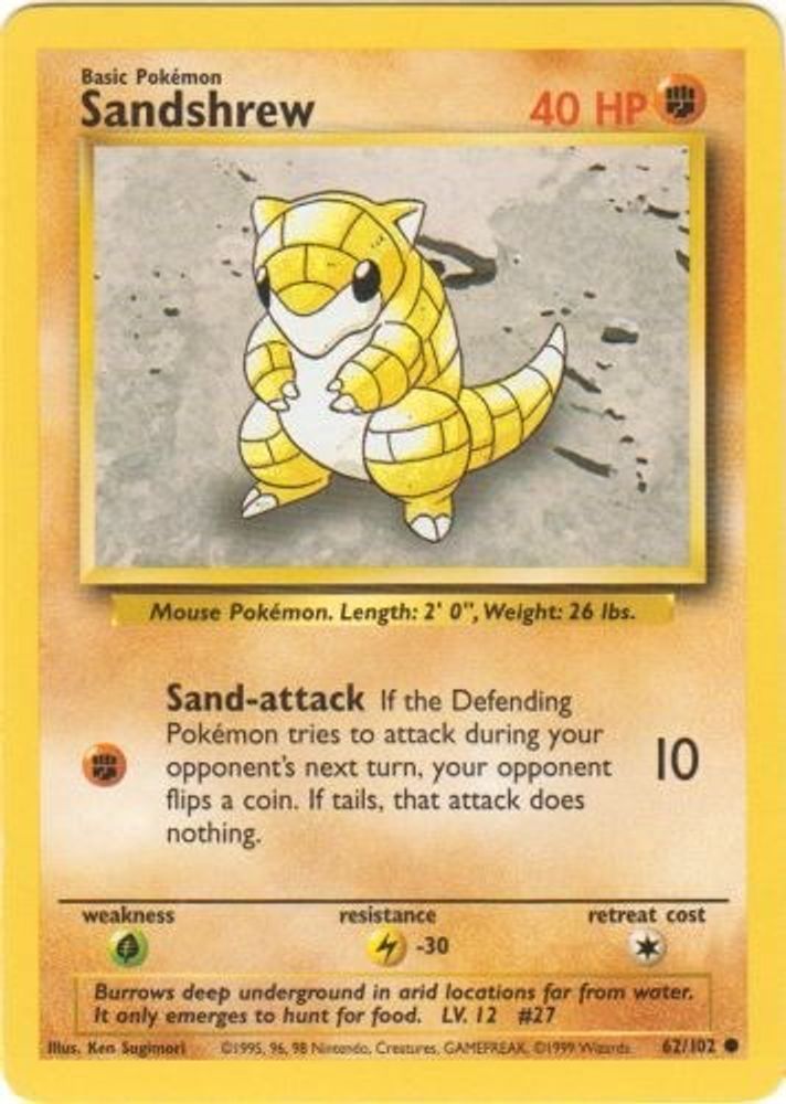 Kortet Sandshrew