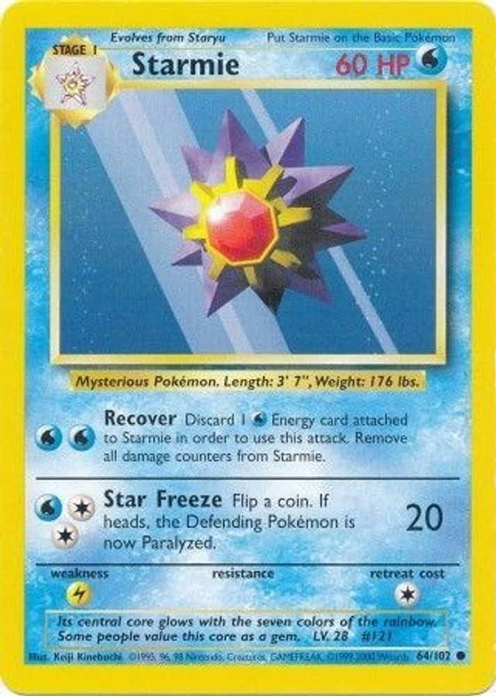 Kortet Starmie