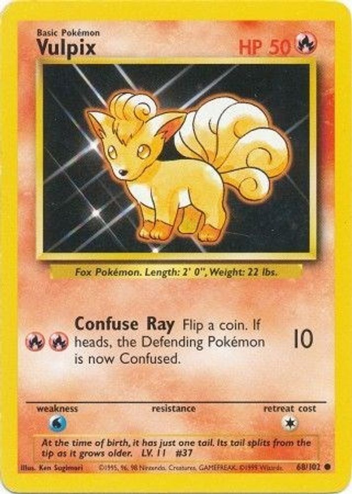 Kortet Vulpix