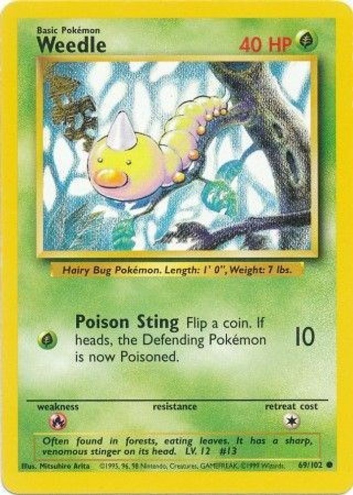 Kortet Weedle