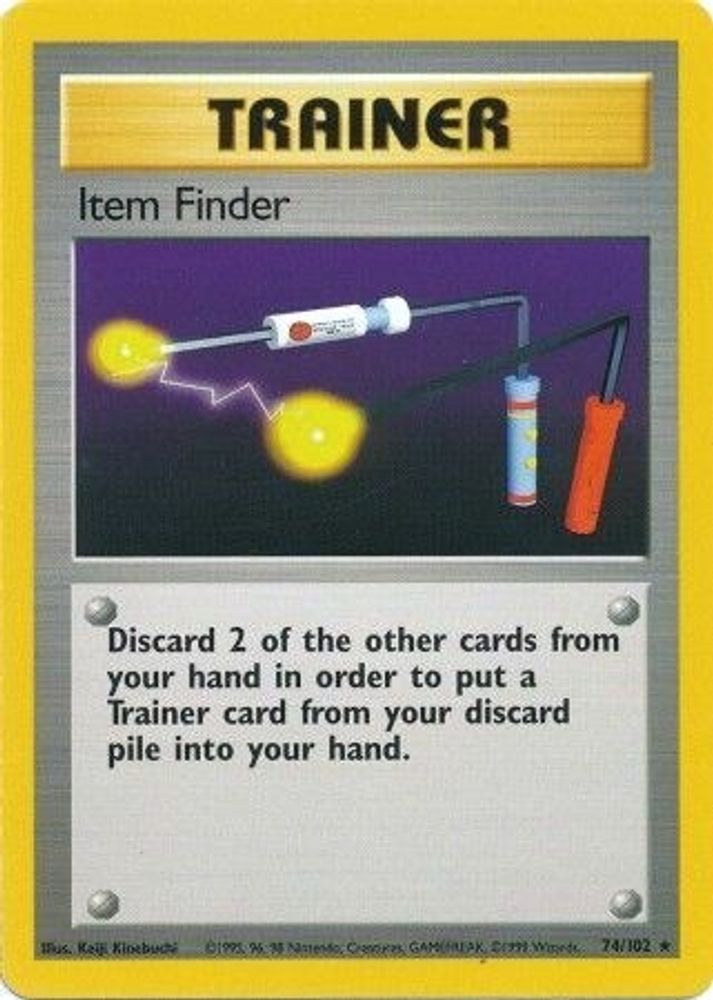 Kortet Item Finder