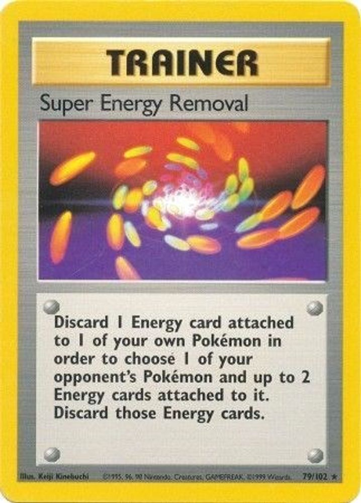 Kortet Super Energy Removal