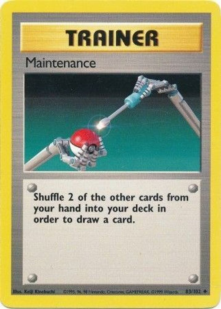 Kortet Maintenance