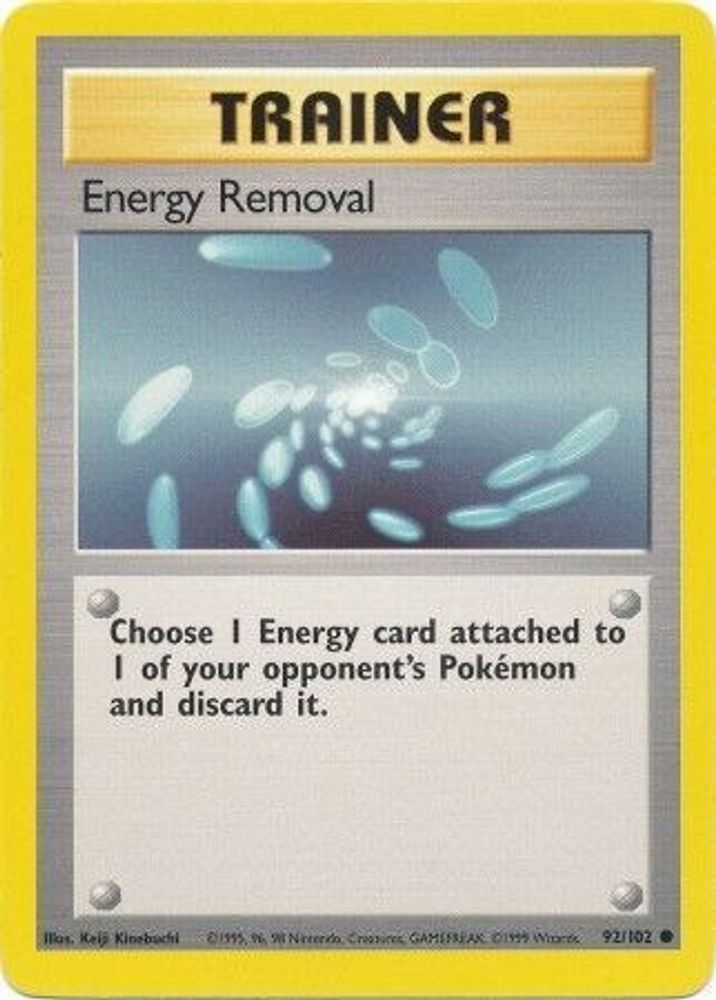Kortet Energy Removal