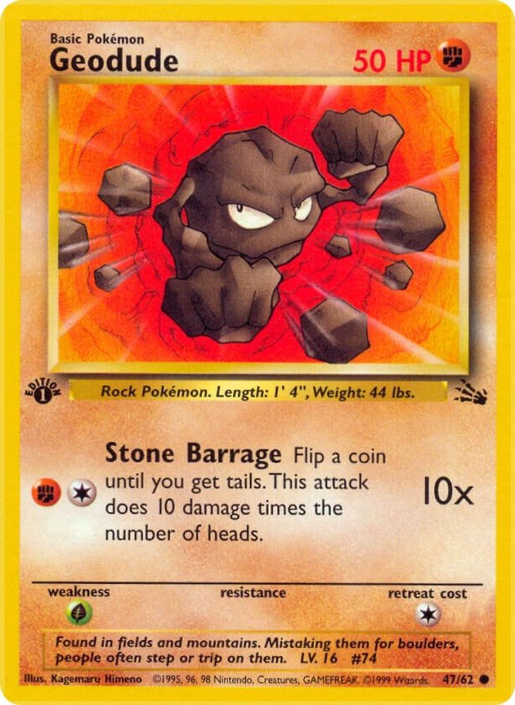 Kortet Geodude