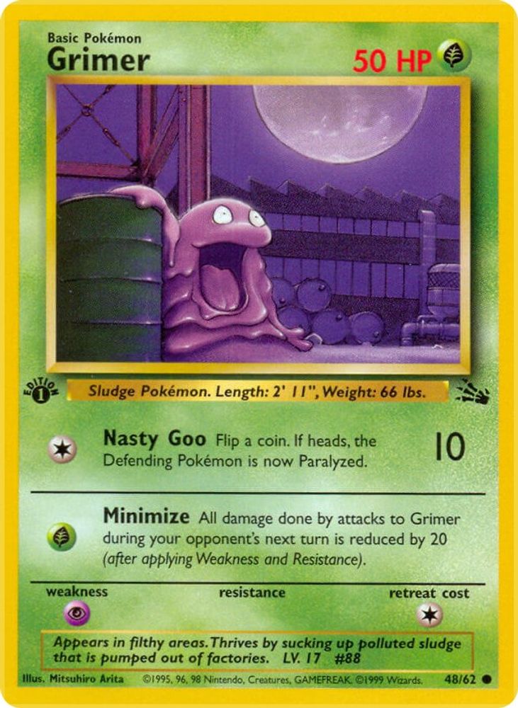 Kortet Grimer
