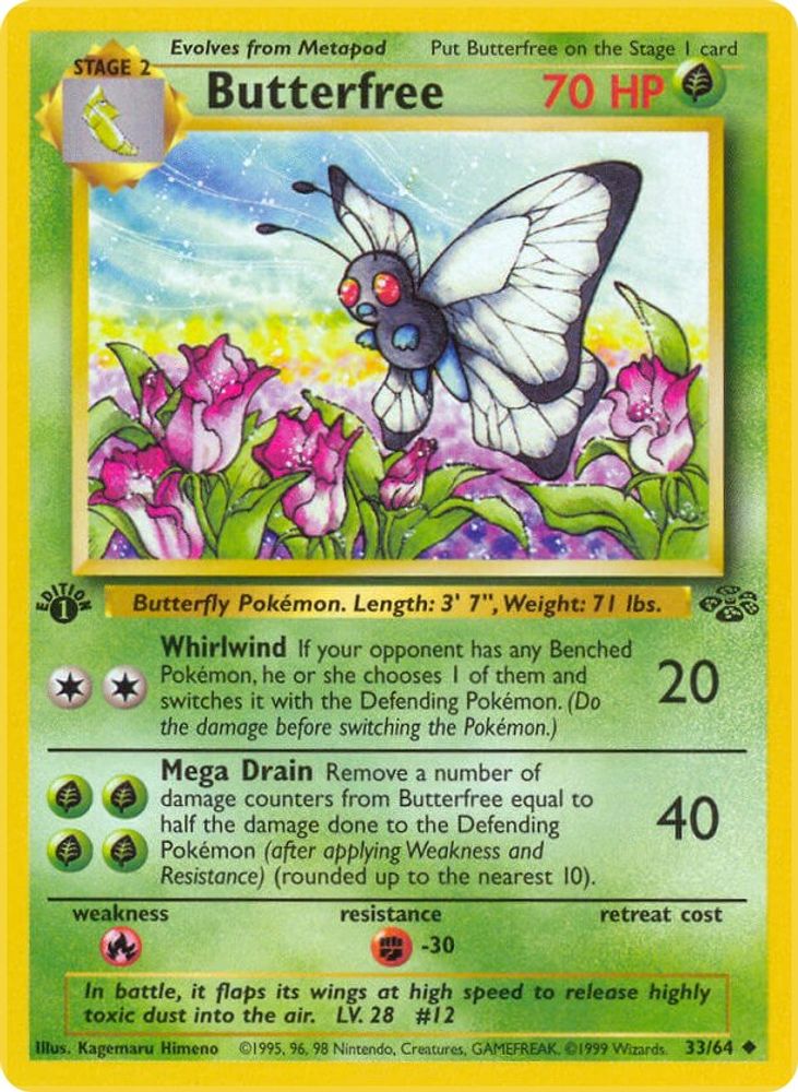 Kortet Butterfree