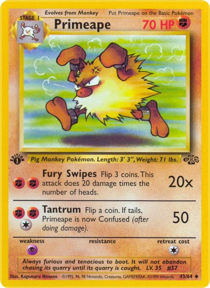 Kortet Primeape