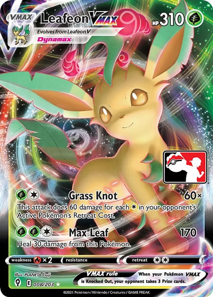 Kortet Leafeon VMAX