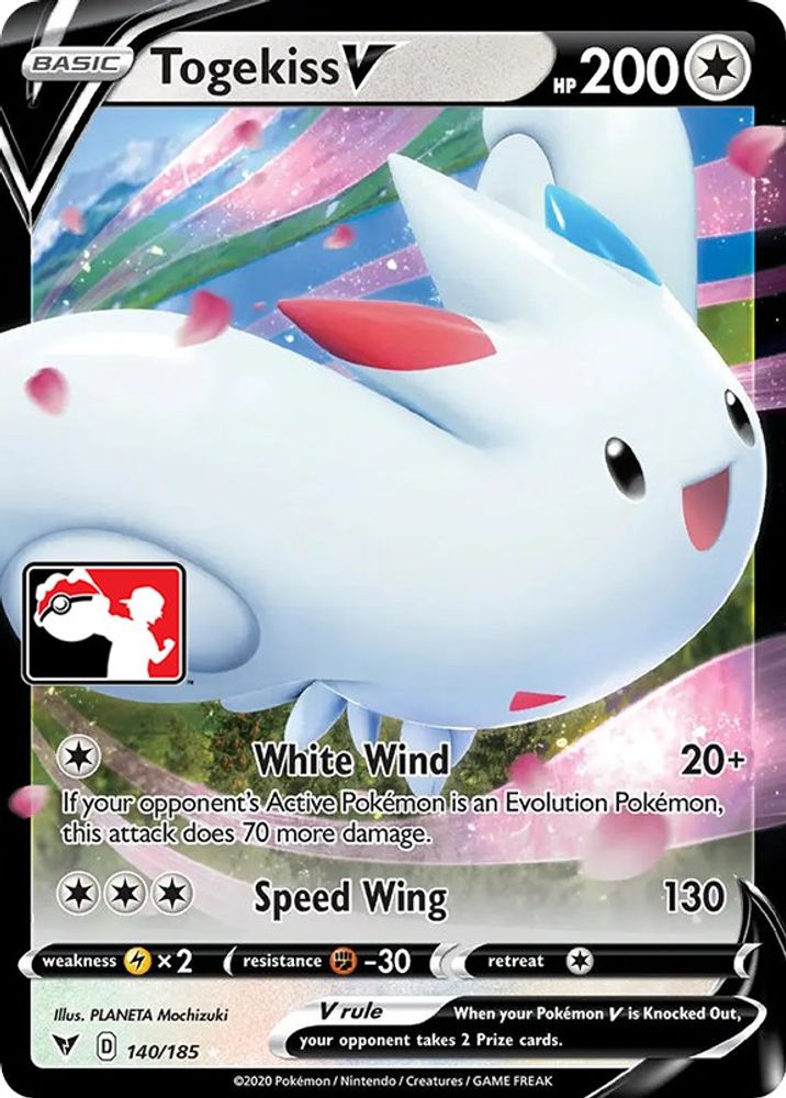 Togekiss V — Prize Pack Series Cards #140/264