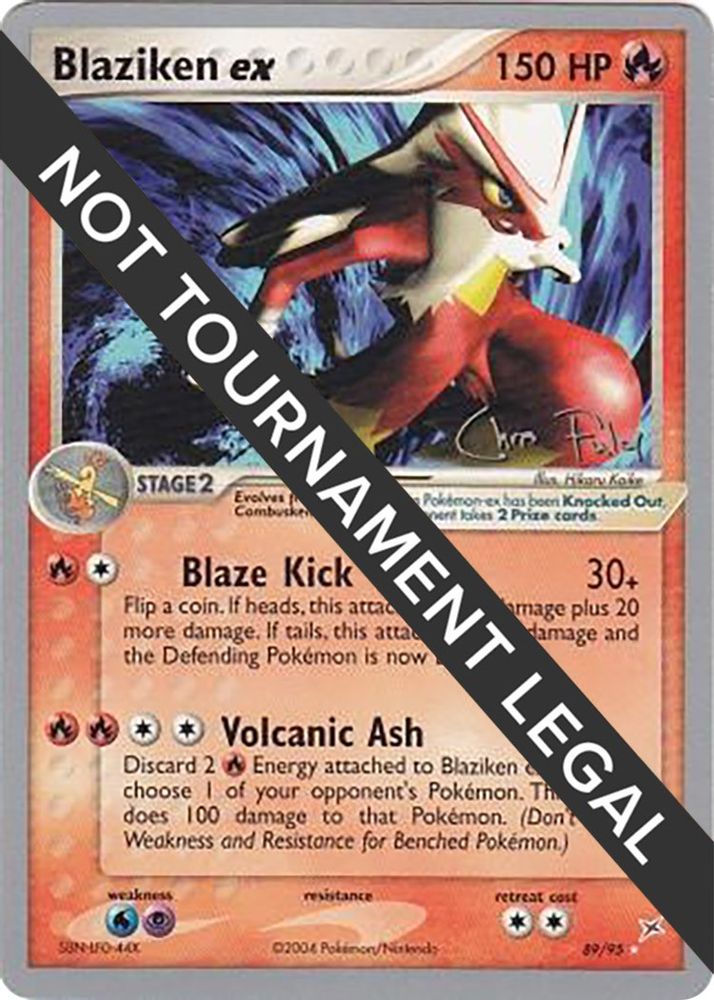 Kortet Blaziken ex