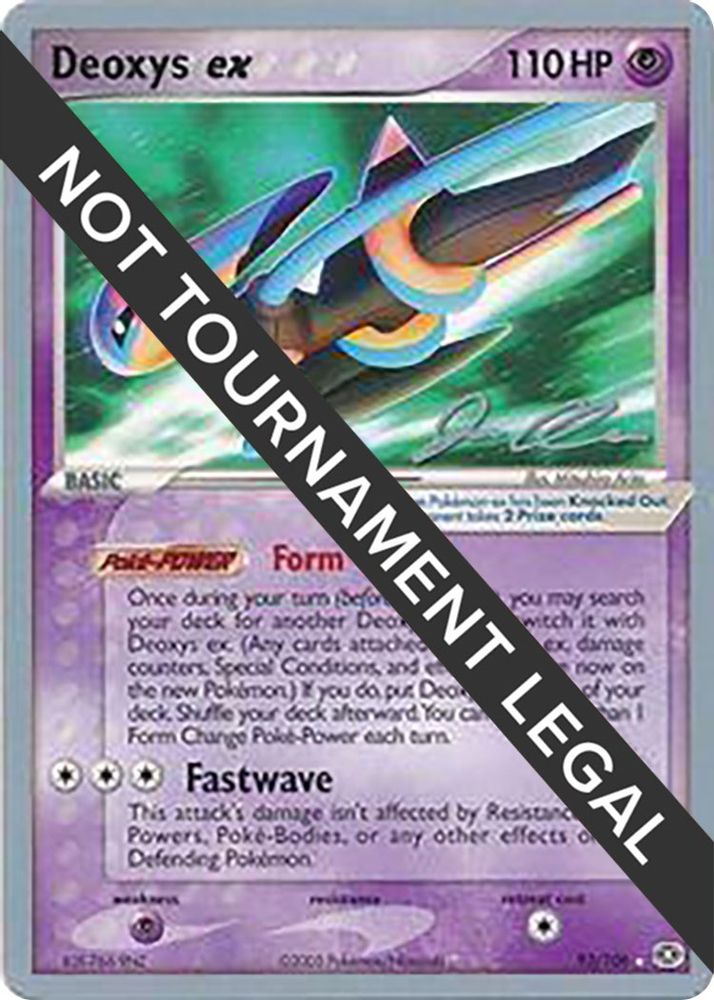 Kortet Deoxys ex