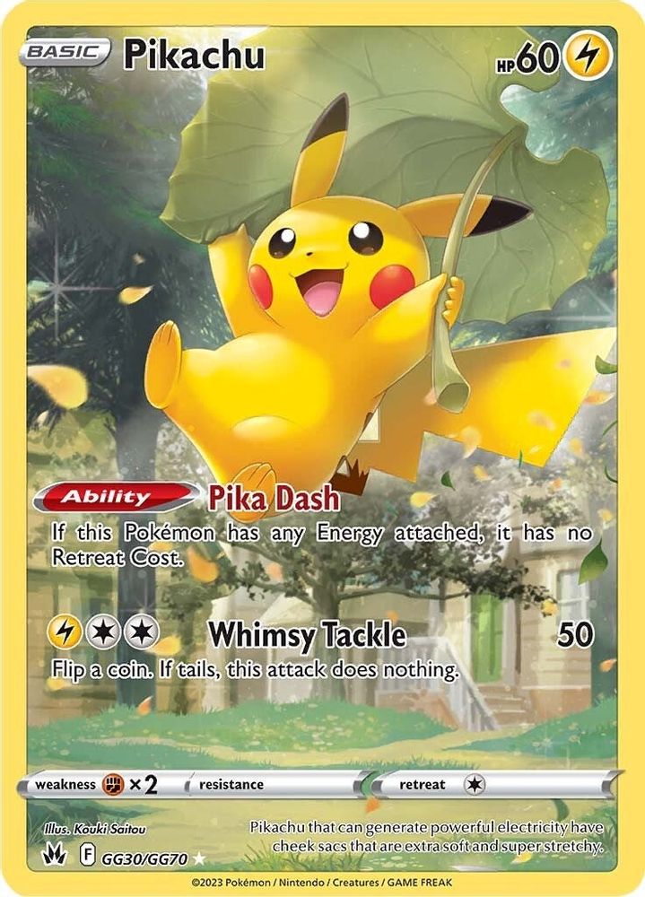 Kortet Pikachu