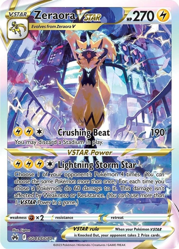 Kortet Zeraora VSTAR