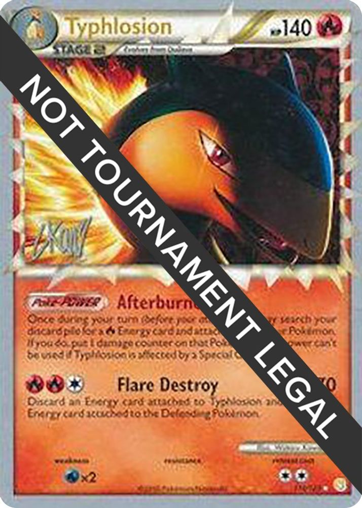 Kortet Typhlosion