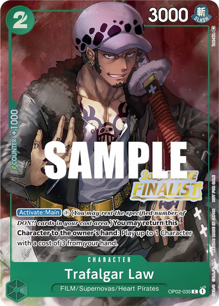 Trafalgar Law (Offline Regional 2023) [Finalist] card