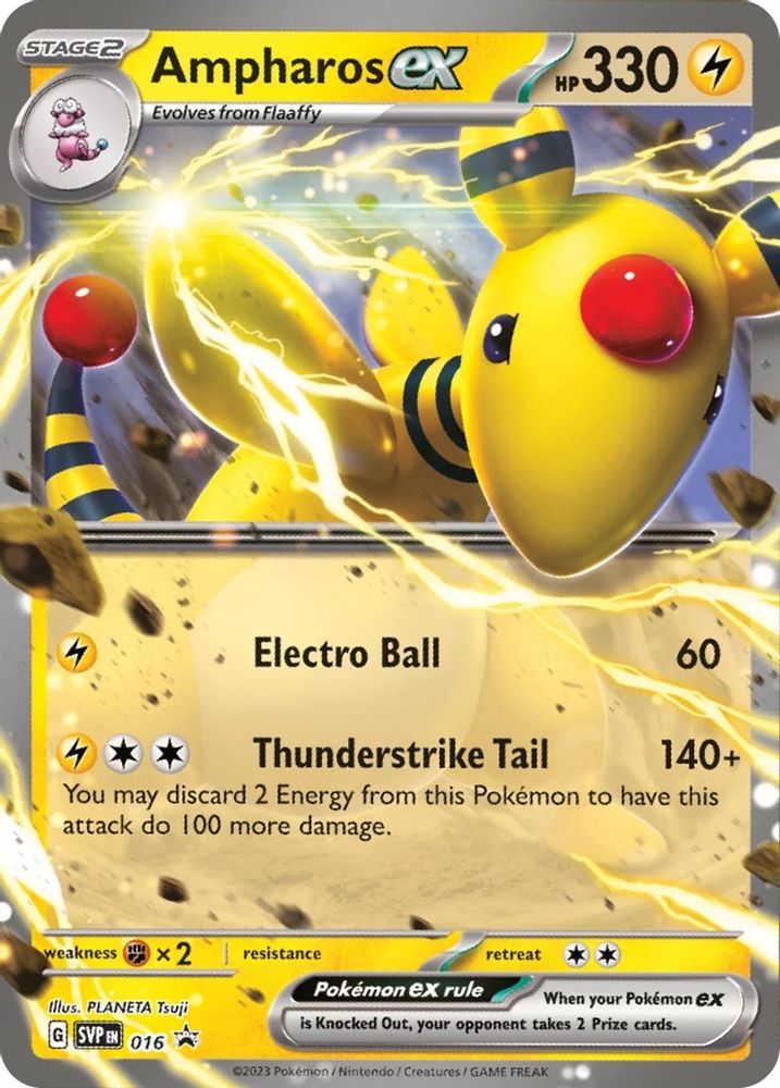 Kortet Ampharos ex