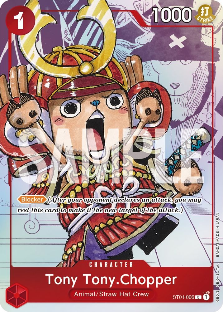 Tony Tony.Chopper - ST01-006 (Alternate Art) card