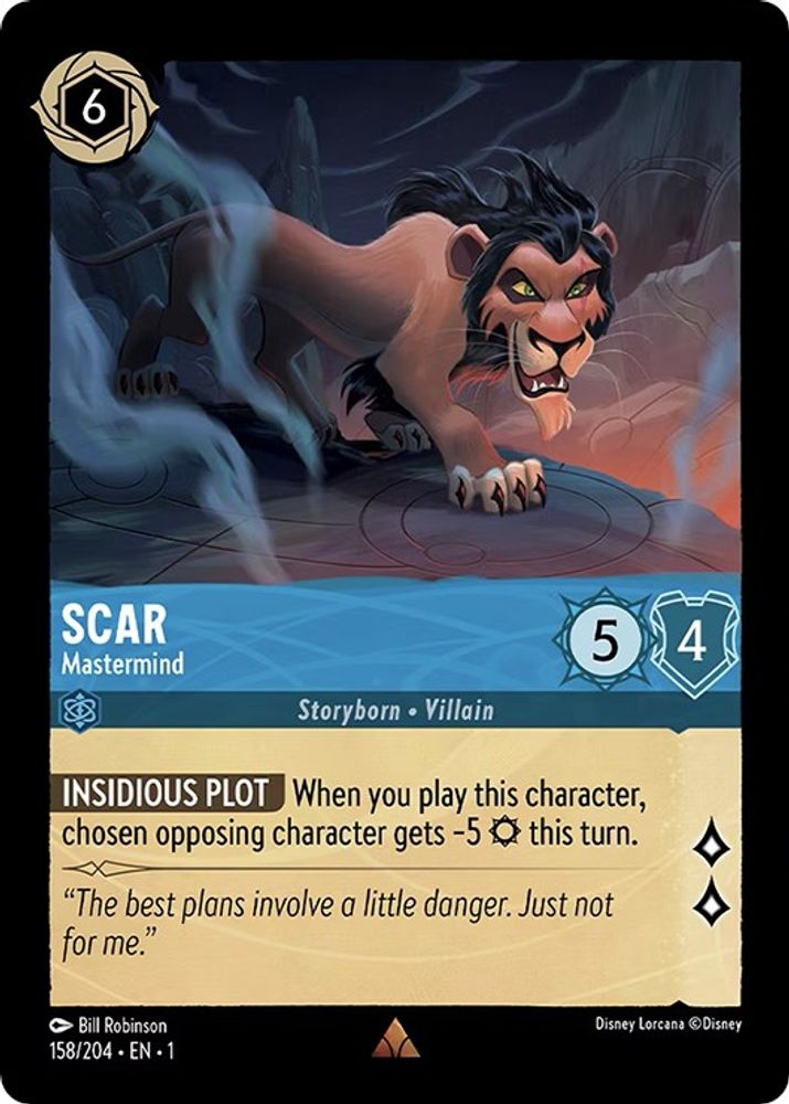 Scar - Mastermind card