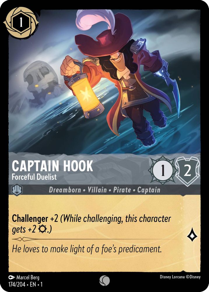 Captain Hook - Forceful Duelist card