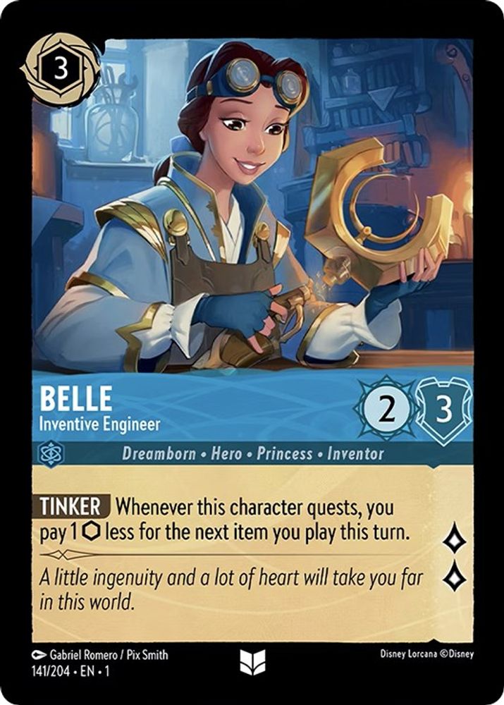 Belle - Inventive Engineer card