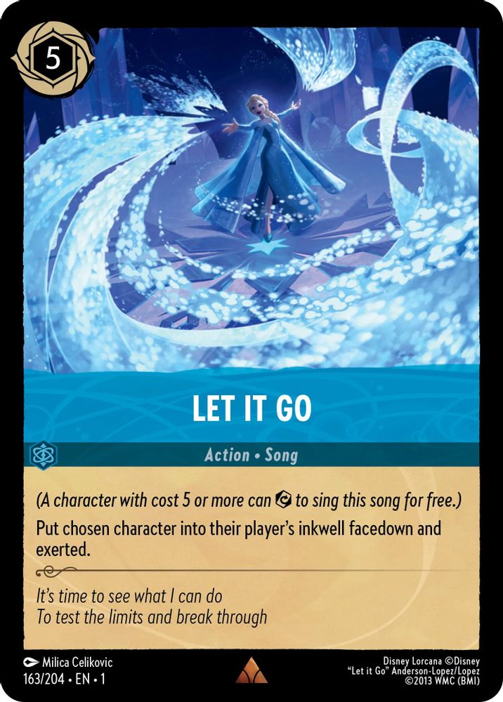 Let It Go card