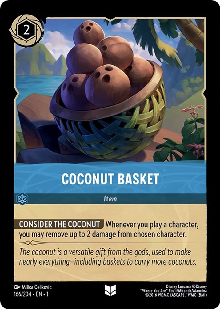 Coconut Basket card