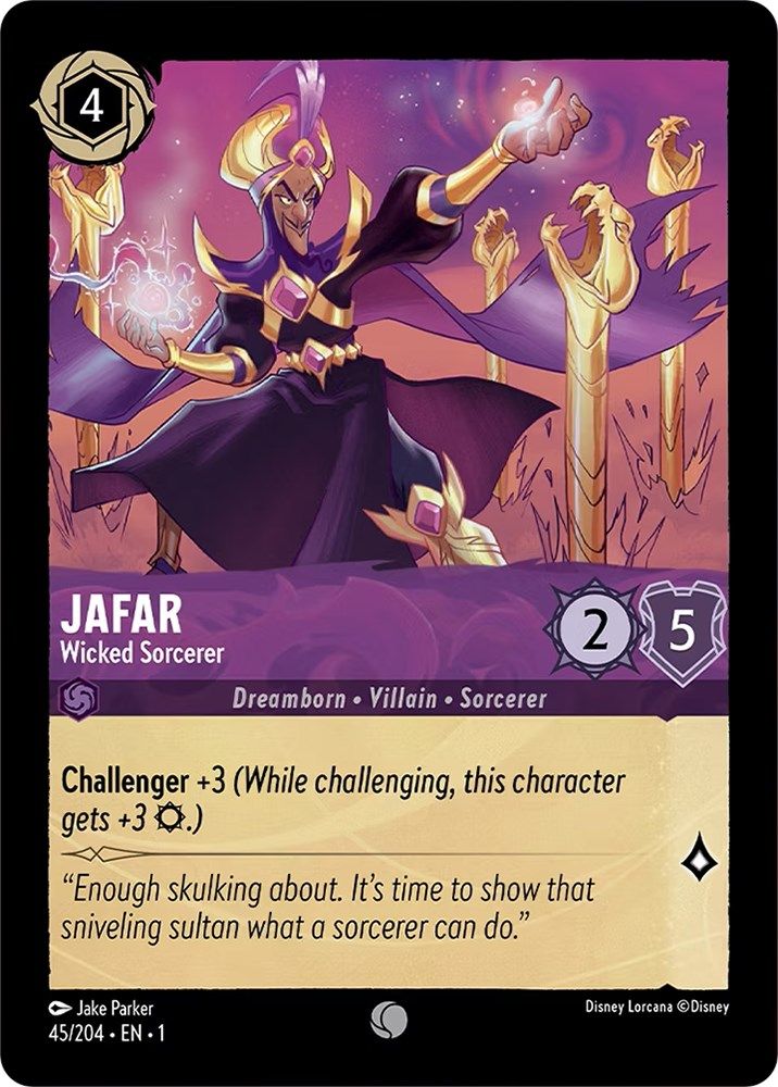 Jafar - Wicked Sorcerer card
